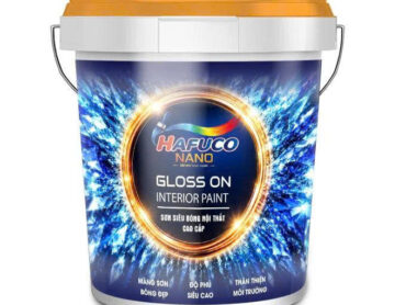 Sơn siêu bóng nội thất cao cấp Hafuco Nano Gloss On