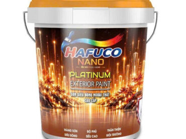 Sơn siêu bóng ngoại thất cao cấp Hafuco Nano Platinum